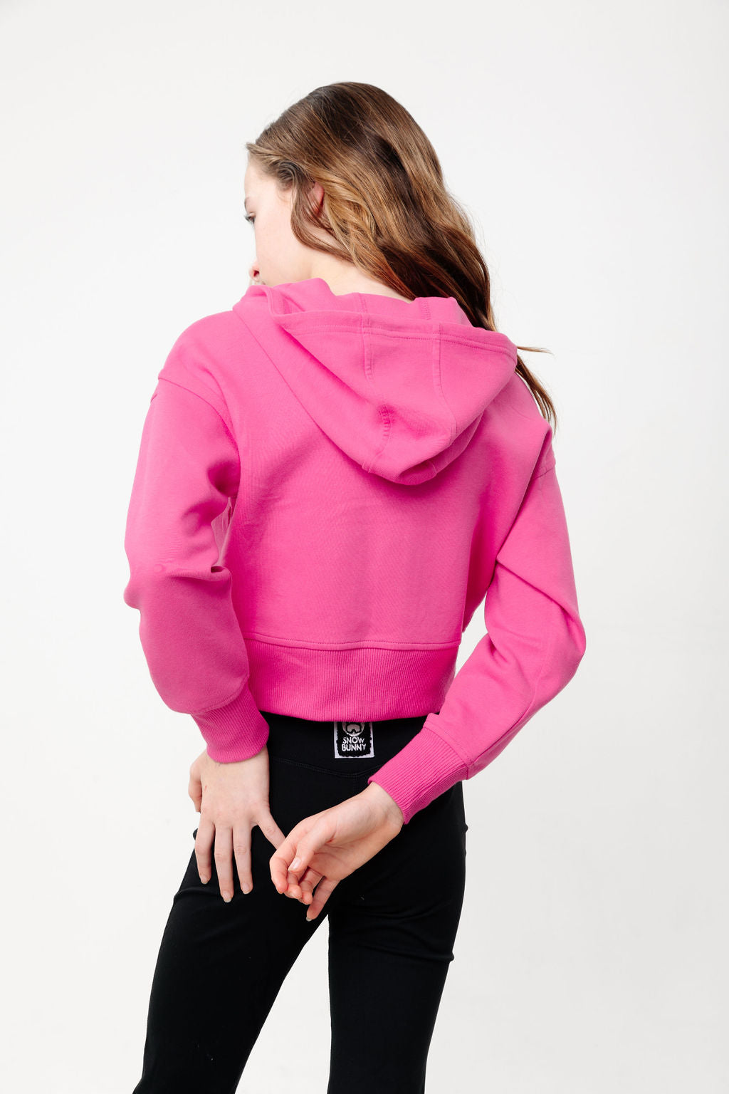 Stowe Kids Hoodie Jacket Magenta