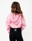 Stowe Kids Hoodie Jacket Pink