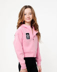 Stowe Kids Hoodie Jacket Pink