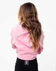 Stowe Kids Hoodie Jacket Pink