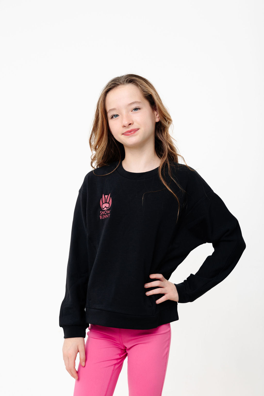 Killington Kids Sweatshirt with Pockets Black