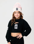 Mammoth Puffer Hat Kids-Opal Pink