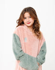 Snowplough Kids Fleece Hoodie Dress