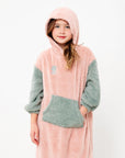 Snowplough Kids Fleece Hoodie Dress