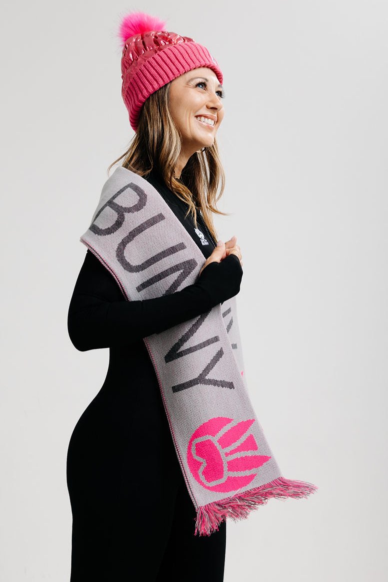 Munich Scarf Pink and Black