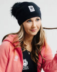 Big Sky Cashmere Hat Black