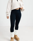 Zermatt Crop Fleece Cream