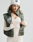 Snowbird Vest Hunter Green