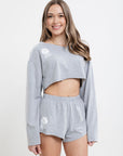 Fireside Loungewear Top and Shorts