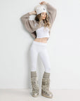 Portillo Crop Sweater Mocha