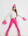 Mammoth Puffer Hat -Hot Pink