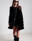 Cervinia Faux Fur Sleeveless Coat