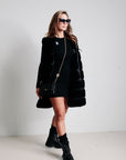 Cervinia Faux Fur Sleeveless Coat