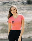 Fernie Basic Tee Coral