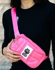 Tahoe Puffer Belt Bag Pink