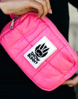 Tahoe Puffer Belt Bag Pink