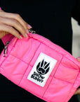 Tahoe Puffer Belt Bag Pink